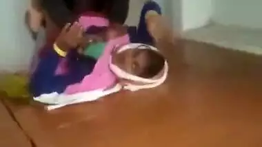 Village aunty boobs press and fucking recorded by other man