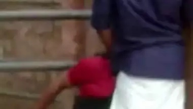 Dehati sex video of south Indian lovers captured outdoor by a peeping on mms xxx