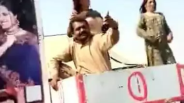 Pakistani public nude show