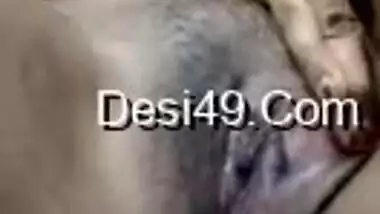 Desi housewife becomes excited and she plays with XXX orifice