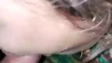 Paki bhabhi nervous blowjob to lover big dick viral MMS