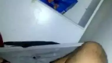 Horny girl gives an Indian blowjob to her cousin
