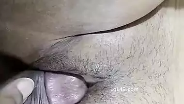 Masked Indian slut blindfold blowjob and hot sex