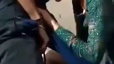 Village girl’s first blowjob MMS with her horny cousin