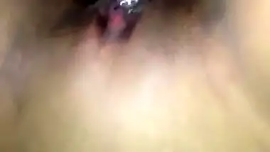 Paki gf in red stockings at it again