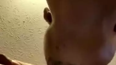 Eating my pussy right quick