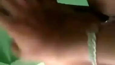 Young girl showing Naked Boobs and sucking BF dick