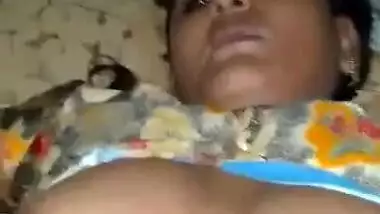 Bhabhi boobs pressing and fucking