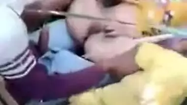 Desi field sex video of a village Randi with her customers