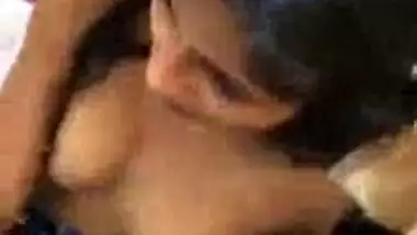 Desi Topless Girl Strokes Penis In Bus