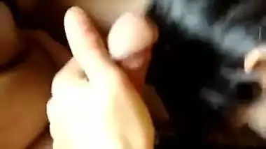 Desi milf gives an Indian blowjob to her neighbor