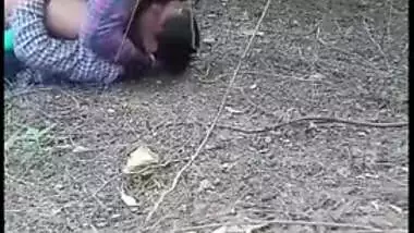 Cheating lewd wife is caught fucking outdoor with tramp, Desi mms XXX sex